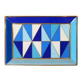 JONATHAN ADLER Jonathan Adler - Sorrento Rectangle Tray, 7 x 4.75-in
