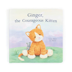 JELLYCAT Ginger, the Courageous Kitten Book