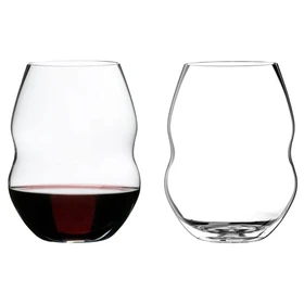 RIEDEL Swirl Red Wine - Crystal Wine Glasses, Box of 2 