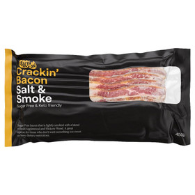 CRACK ON Crackin' Bacon - Salt & Smoke, 450g ❆ 