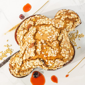 Easter Dove - Whole Wheat & Amarena Cherries Colomba