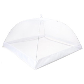 FOX RUN Food Umbrella Square Mesh Screen - Jumbo, 24-in 
