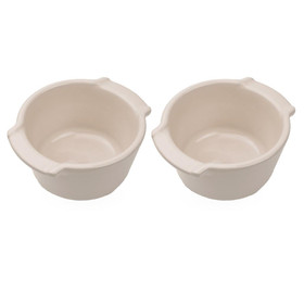PEUGEOT Appolia Ceramic Ramekins - Ecru, Set of 2