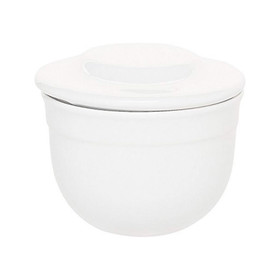 EMILE HENRY Butter Pot Ceramic - Flour, 11 x 8cm 