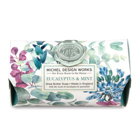 MICHEL DESIGN WORKS Eucalyptus & Mint Shea Butter Soap Bar, 246g