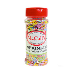 MCCALL'S McCall's Sprinkles - Natural Colour Carnival Mix, 85g 