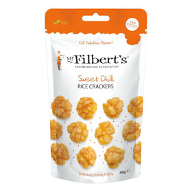 MR FILBERTS Sweet Chilli Rice Crackers, 40g
