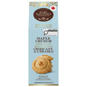 MARY MACLEOD'S SHORTBREAD Shortbread Cookies - Maple Crunch, 120g 