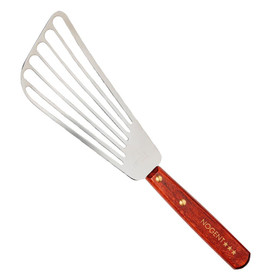 Kitchen Angled Spatula N° 6 - Hornbeam Wood, 16cm - The Gourmet
