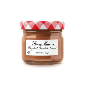 BONNE MAMAN Hazelnut Chocolate Spread Mini Jar, 25g 