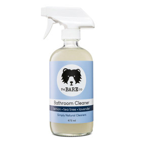 THE BARE COMPANY Bathroom Cleaner All Natural - Glass Spray Bottle, 473ml 