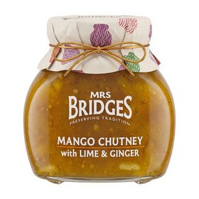 MRS BRIDGES Mango Chutney with Lime & Ginger, 250ml