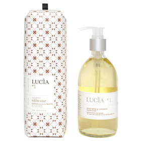 LUCIA Liquid Hand Soap - N°1 Goat Milk & Linseed, 300ml 