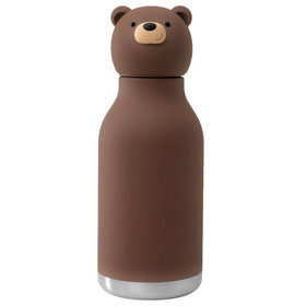 Honey Brown Bear Bestie Bottle - Vacuum Insulated, 16oz