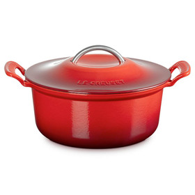 LE CREUSET Cerise Modern Heritage Round Dutch Oven, 4.6L 