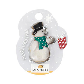 BIRKMANN Birkmann Detailed Cookie Cutter - Snowman, 5.6cm 