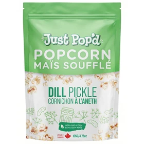 JUST POP'D Just Pop'd - Dill Pickle Popcorn, 135g 