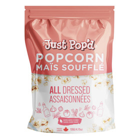 JUST POP'D Just Pop'd - All Dressed Popcorn, 135g 
