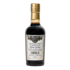 AMOLA Amola Linea Gold - Balsamic Vinegar of Modena IGP, 250ml 