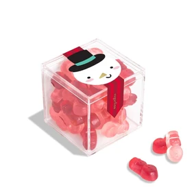 SUGARFINA Snowman Gummies - Small Candy Cube 