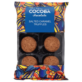 COCOBA Cocoba Chocolate Truffles - Salted Caramel, 72g