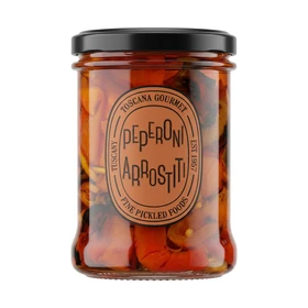 TOSCANA GOURMET Peperoni Arrostiti - Roasted Red Peppers, 314ml 