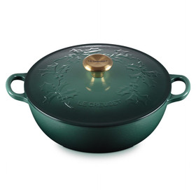 LE CREUSET Artichaut Chef's Oven - Holly Collection, 4.1L 
