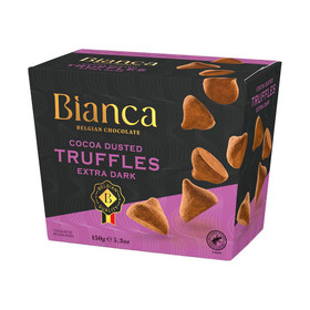 BIANCA Chocolate Truffles Extra Dark - Cocoa Dusted, 150g 