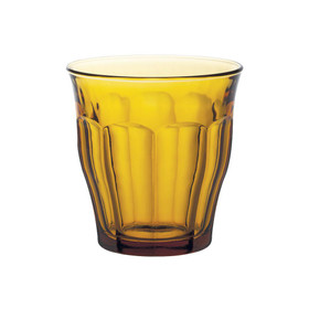 DURALEX Picardie Glass Tumbler - Amber, 250ml 
