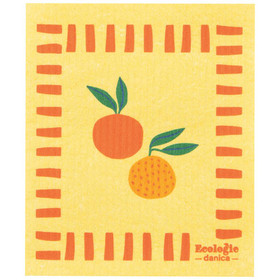 NOW DESIGNS Swedish Dishcloth - Citrus Burst, 6.5 x 8-in 