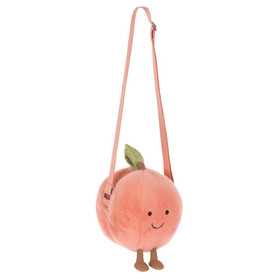 Amuseables Peach Bag Charm - The Gourmet Warehouse