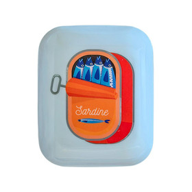 INDABA Sardine Decorative Enamelled Tray, 4.25 x 3.5-in 