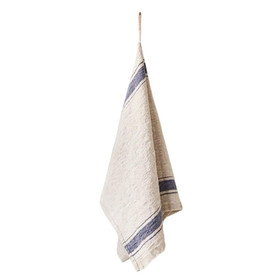 LINEN TALES Kitchen Towel Linen - Blue Stripe Vintage, 16 x 26-in 