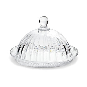 Low Optic Round Dish with Lid, 5.5-in