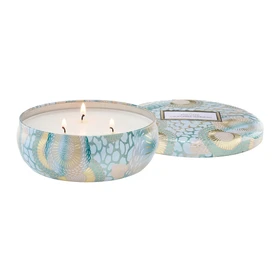 Japonica 3-Wick Tin Candle - California Summers, 12oz