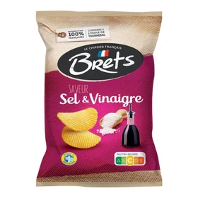BRETS Salt & Vinegar - Flavoured Chips, 125g 