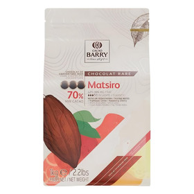 Matsiro - 70% Dark Chocolate Couverture, 1kg