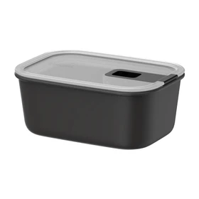 MEPAL EasyClip 2.0 Rectangular Storage Box - 700ml, Nordic Black 