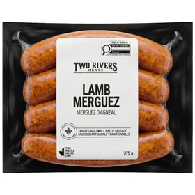 TWO RIVERS MEAT Lamb Merguez Sausages, Pack of 4 ❆ 