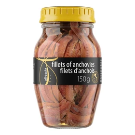 ALESSIA Anchovy Fillets - Glass Jar, 150g ❆ 