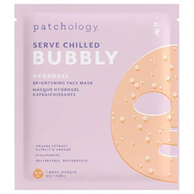 PATCHOLOGY RARE BEAUTY Serve Chilled - Bubbly Brightening Hydrogel Face Mask, 30g 