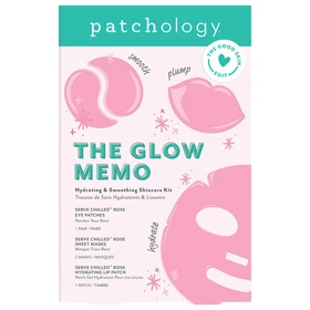 PATCHOLOGY RARE BEAUTY The Glow Memo - Hydrating & Smoothing Skincare Kit 