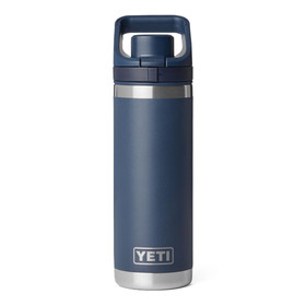 YETI Rambler 532 ML Water Bottle - Flip Chug Cap, Navy 