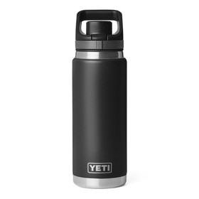 YETI Rambler 769 ML Water Bottle - Flip Chug Cap, Black 