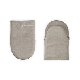 LE CREUSET Mini Oven Mitts - Sable, Set of 2 