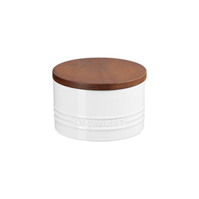 LE CREUSET White Storage Canister - Stoneware, 0.47L 