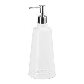 LE CREUSET White Soap Dispenser - Stoneware, 580ml 