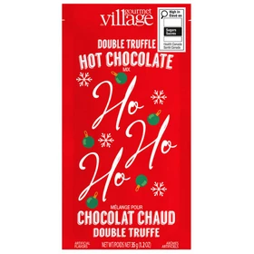GOURMET DU VILLAGE Double Truffle Mini Hot Chocolate - Ho Ho Ho, 35g 