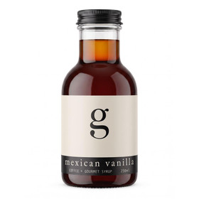 GOURMET INSPIRATIONS Mexican Vanilla Gourmet + Coffee Syrup, 250ml 