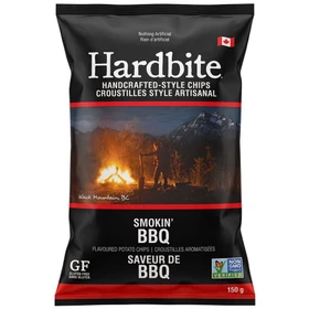 HARDBITE Hardbite Potato Chips - Smokin' BBQ, 150g 